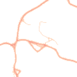 Daytime road noise heatmap for SP6 2BG
