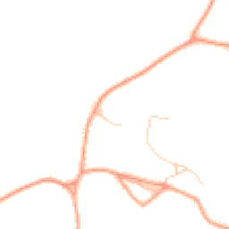 Daytime road noise heatmap for SP6 2BJ