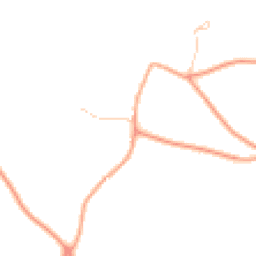 Daytime road noise heatmap for SP6 2BU