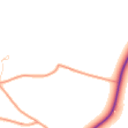 Daytime road noise heatmap for SP6 2DQ
