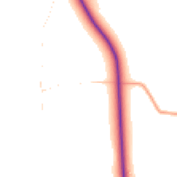 Daytime road noise heatmap for SP6 2EZ
