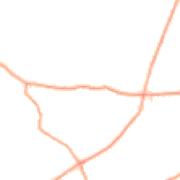 Daytime road noise heatmap for SP6 2HW