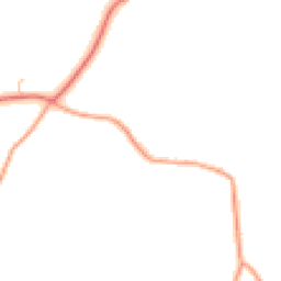 Daytime road noise heatmap for SP6 2JH