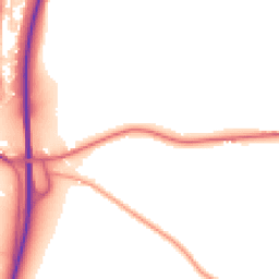 Daytime road noise heatmap for SP6 2JP
