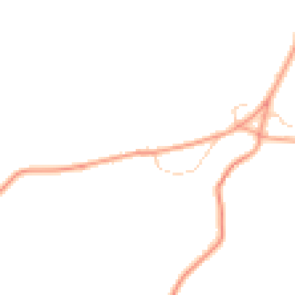 Daytime road noise heatmap for SP6 2ND