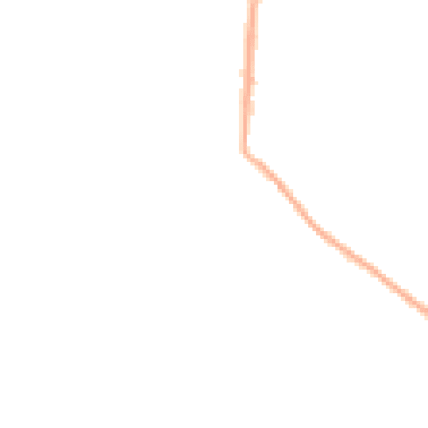 Night-time road noise heatmap for SP6 2NW
