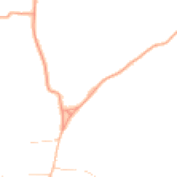 Daytime road noise heatmap for SP6 2PR