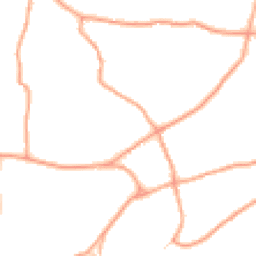 Daytime road noise heatmap for SP6 2QJ