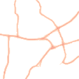 Daytime road noise heatmap for SP6 2QQ