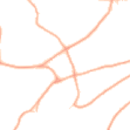 Daytime road noise heatmap for SP6 2QW