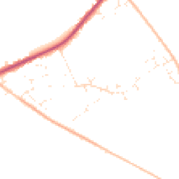 Daytime road noise heatmap for SP6 3AH