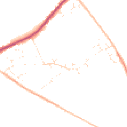 Daytime road noise heatmap for SP6 3AQ