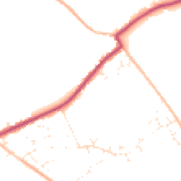 Daytime road noise heatmap for SP6 3BF