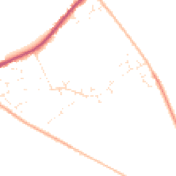 Daytime road noise heatmap for SP6 3DG