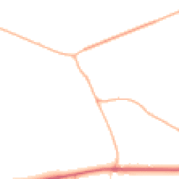 Daytime road noise heatmap for SP6 3DZ