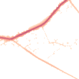 Daytime road noise heatmap for SP6 3EP