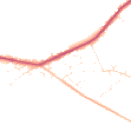 Daytime road noise heatmap for SP6 3EW