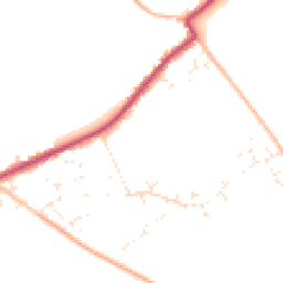 Daytime road noise heatmap for SP6 3FD