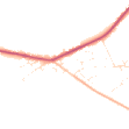 Daytime road noise heatmap for SP6 3FE