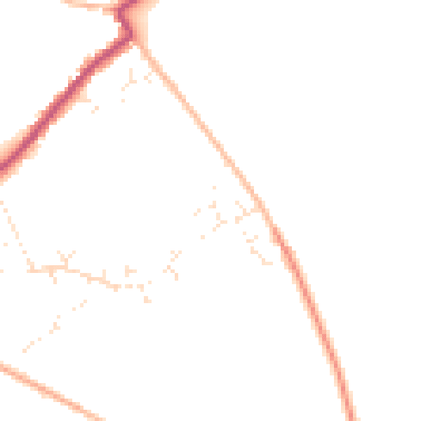 Daytime road noise heatmap for SP6 3HF