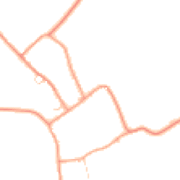 Daytime road noise heatmap for SP6 3HG