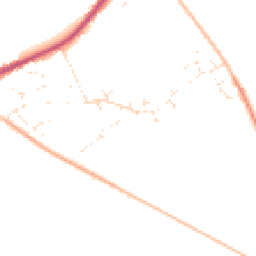 Daytime road noise heatmap for SP6 3HZ