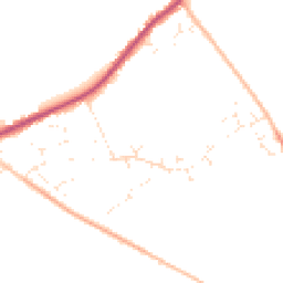 Daytime road noise heatmap for SP6 3RA