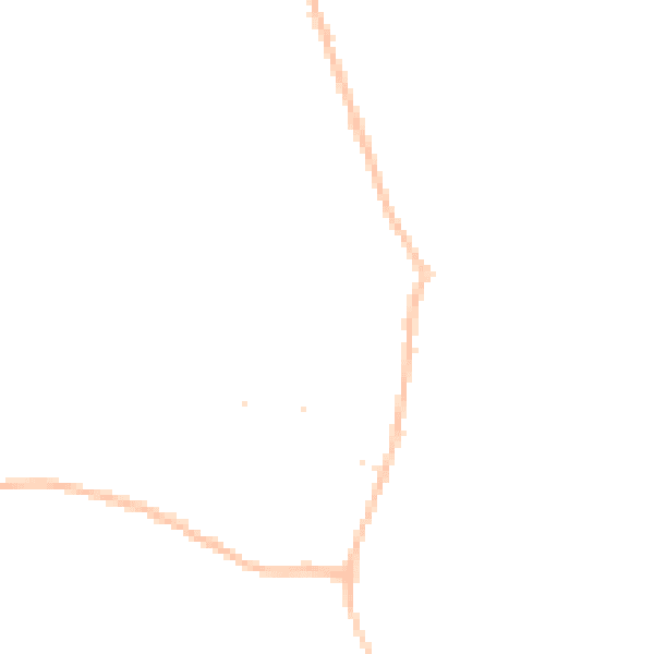 Night-time road noise heatmap for SP8 4BL