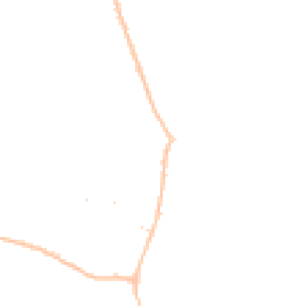 Night-time road noise heatmap for SP8 4BW