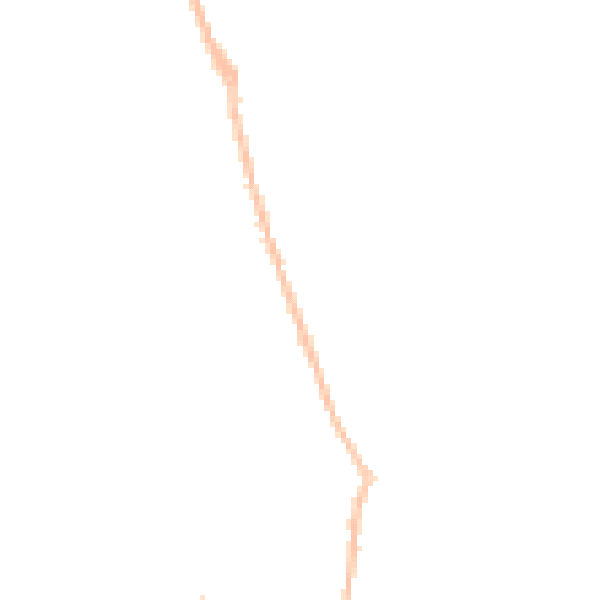 Night-time road noise heatmap for SP8 4EY