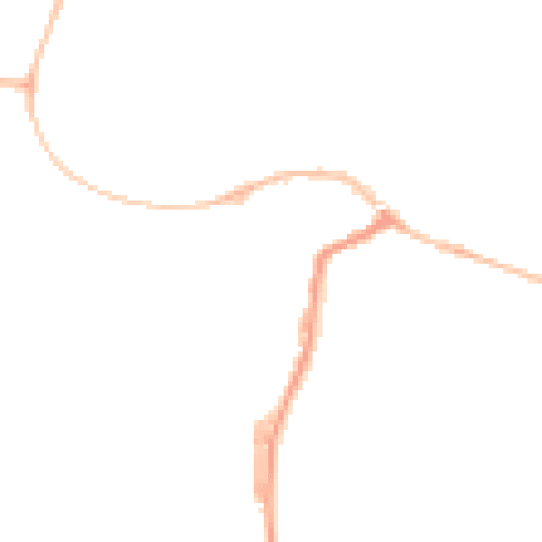 Night-time road noise heatmap for SP8 4JL