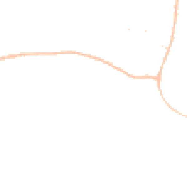Night-time road noise heatmap for SP8 4PJ
