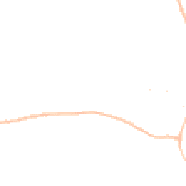 Night-time road noise heatmap for SP8 4SS