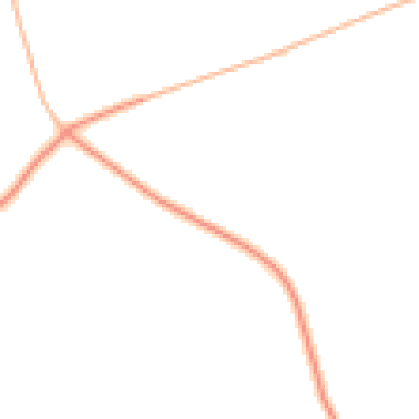 Daytime road noise heatmap for SP8 5QP