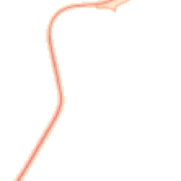 Daytime road noise heatmap for SP9 7AQ