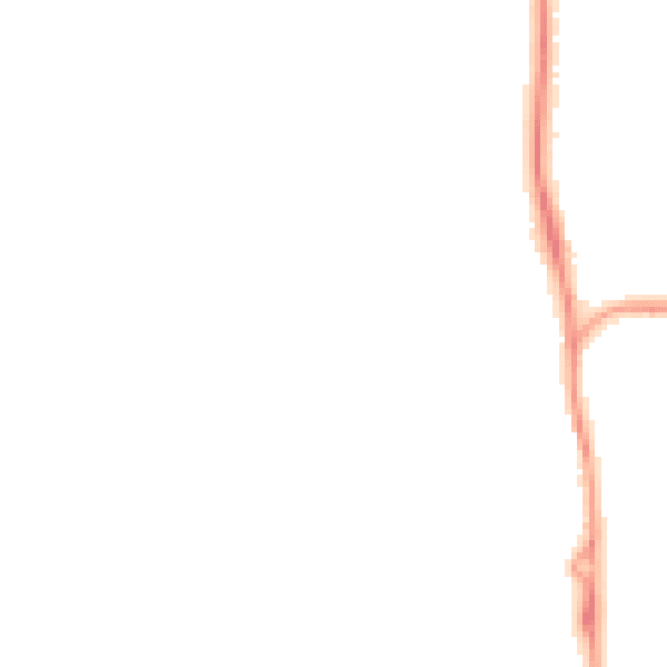 Night-time road noise heatmap for SP9 7EX