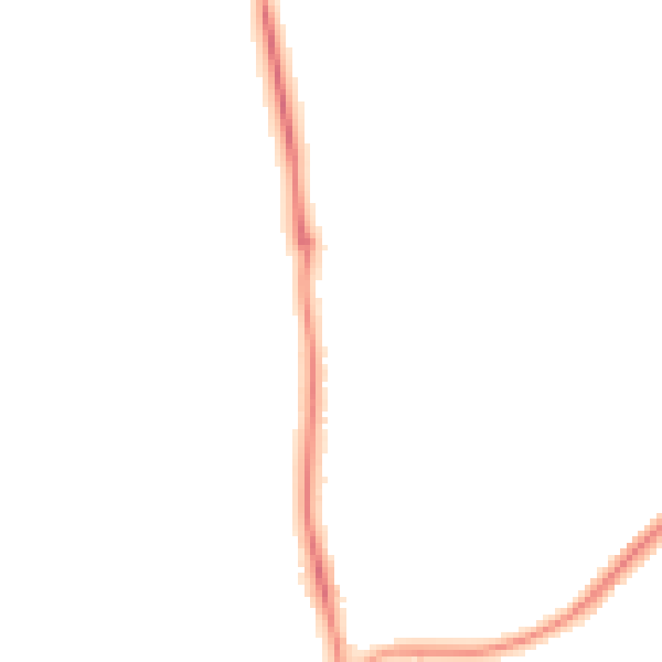 Night-time road noise heatmap for SP9 7FR