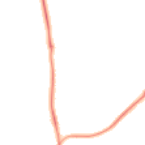 Night-time road noise heatmap for SP9 7FS