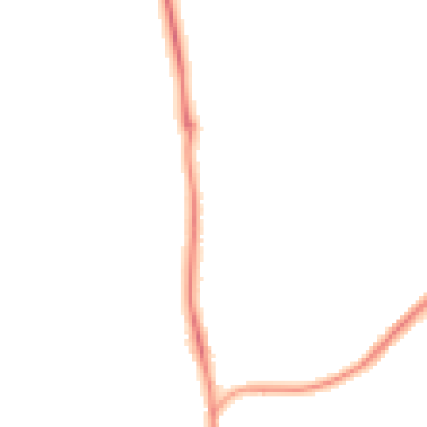 Night-time road noise heatmap for SP9 7FT