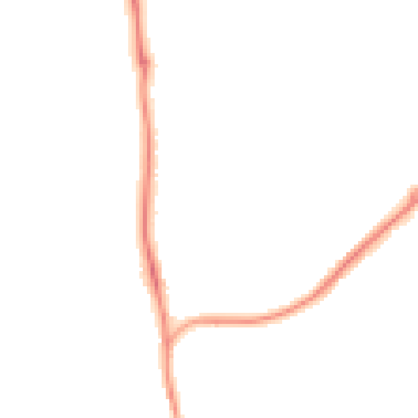 Night-time road noise heatmap for SP9 7FU
