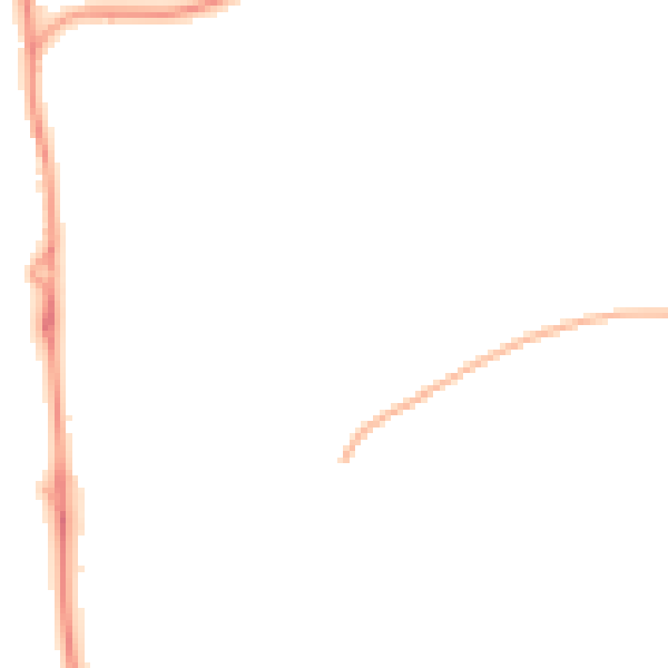 Night-time road noise heatmap for SP9 7GF