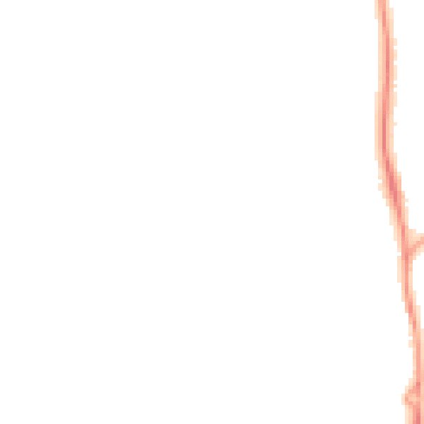 Night-time road noise heatmap for SP9 7HE