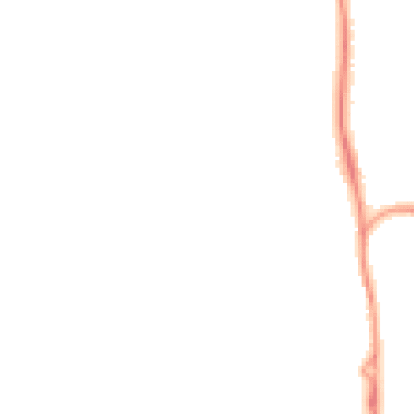 Night-time road noise heatmap for SP9 7HF