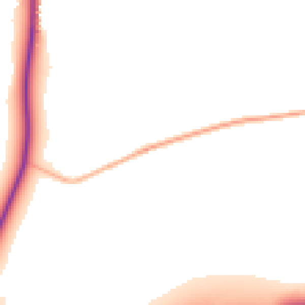 Daytime road noise heatmap for SP9 7YQ