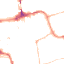 Night-time road noise heatmap for SR1 1AG