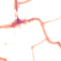 Night-time road noise heatmap for SR1 1BA