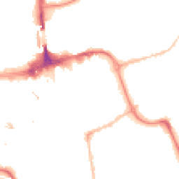 Night-time road noise heatmap for SR1 1BH