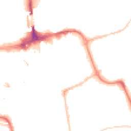 Night-time road noise heatmap for SR1 1BU