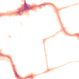 Night-time road noise heatmap for SR1 1JE