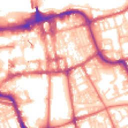 Daytime road noise heatmap for SR1 1LT